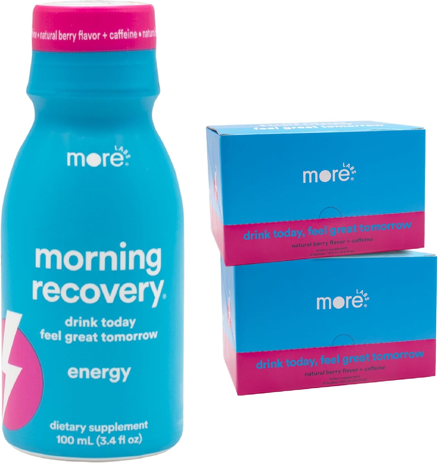 Morning Recovery Electrolyte Drink for Hydration and Energy