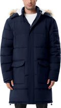 Winter Coats For Men Long Water Resistant Hooded Parka - Warm