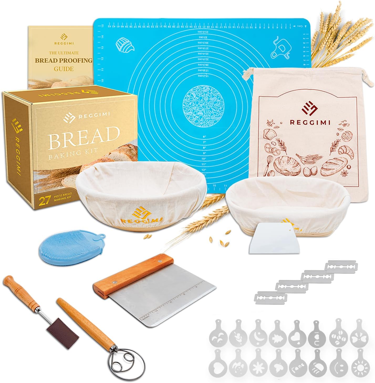 Sourdough Baking Kit - 27 Pc Set for Perfect Proofing!