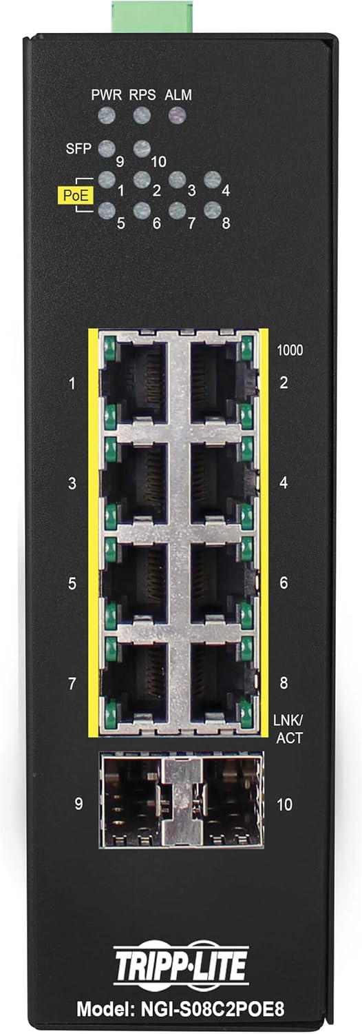 Tripp Lite 8-Port Lite Managed PoE+ Gigabit Ethernet Switch Review