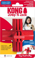 KONG Jump'N Jack Dog Toy for Chewing Instincts - Durable Bounce