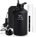 1 Gallon Insulated Water Bottle 128 oz - Keeps Cold 36 Hrs