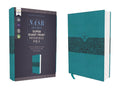 NASB Super Giant Print Reference Bible, 16.5-Point - Easy Reading Teal