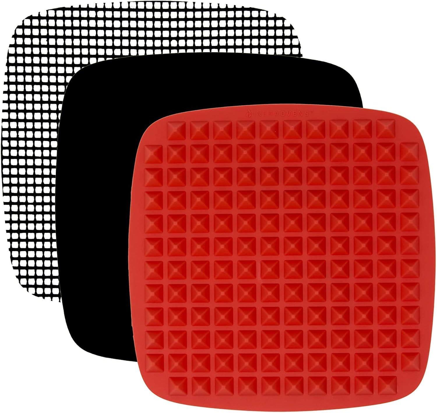 No-Mess Mats for Air Fryer Cooking | INFRAOVENS