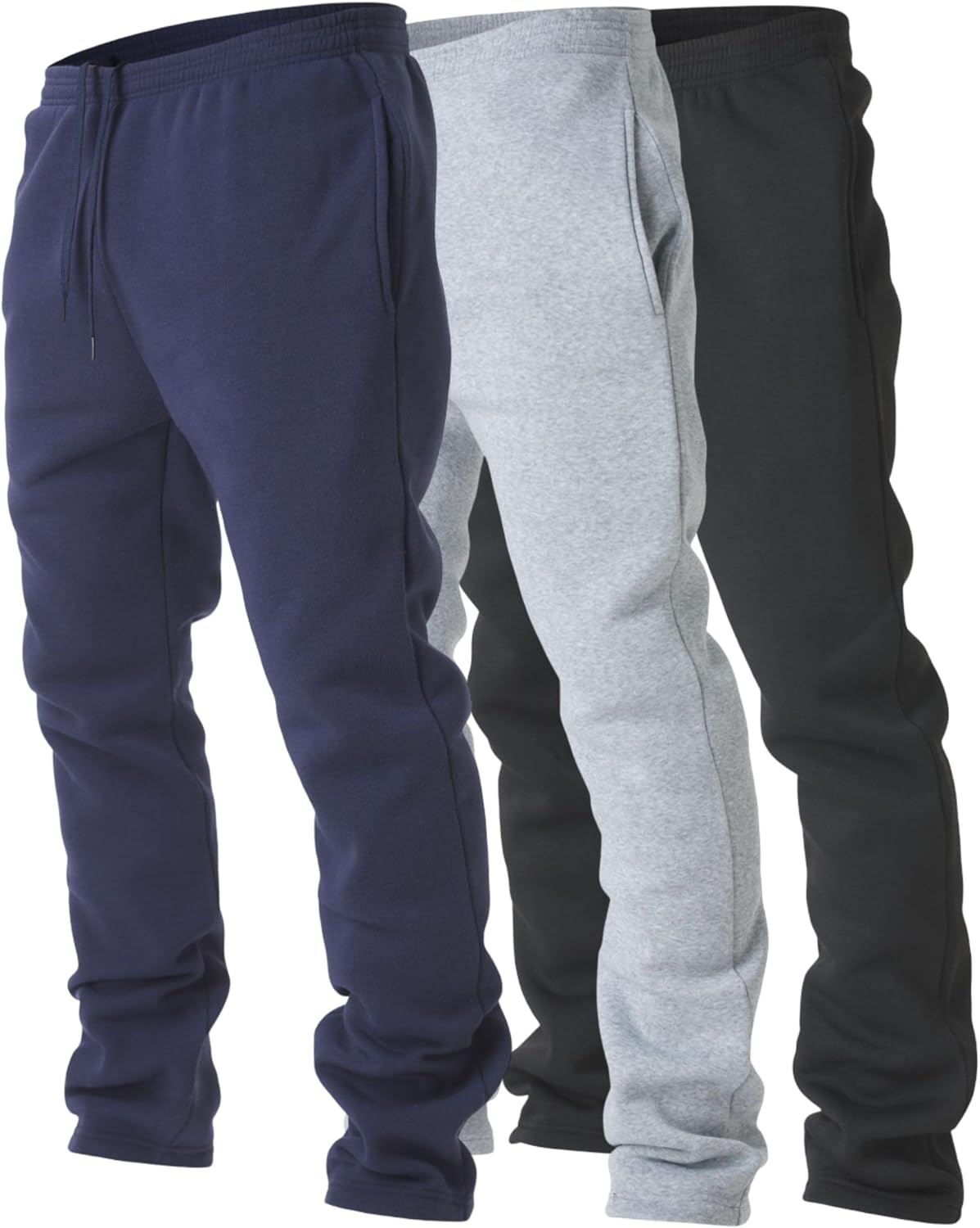 Ultra Performance Mens Fleece Wide Leg Sweatpants with Pockets