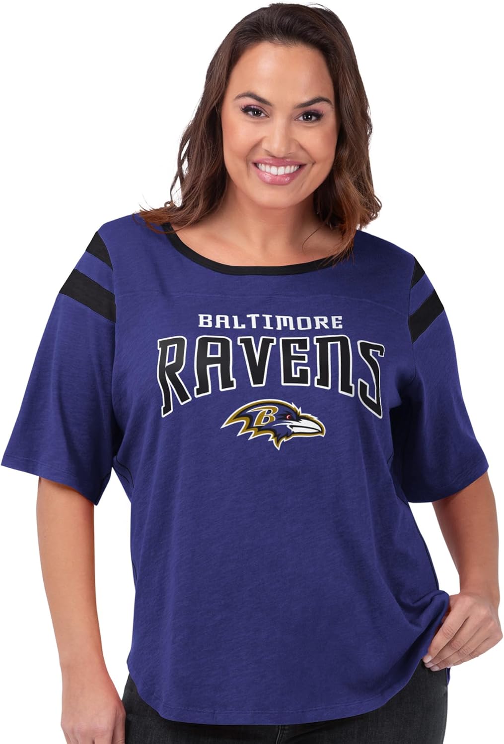G-III Sports Women's NFL Plus Size Linebacker T-Shirt Review
