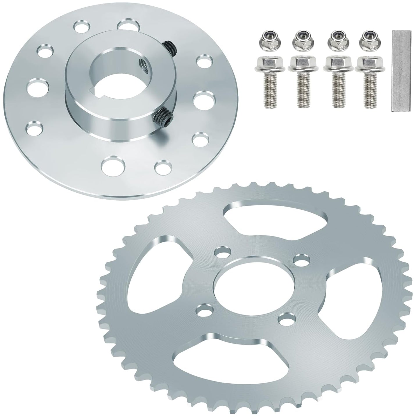 YOXUFA 48T Sprocket and Hub for Go Kart Performance