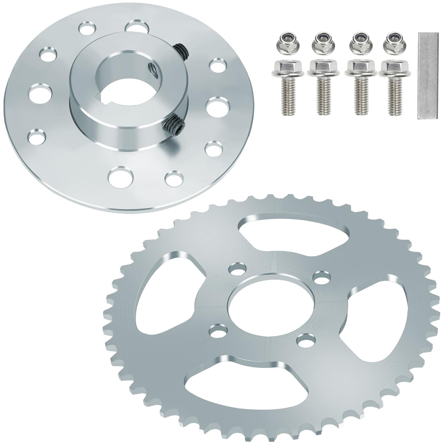 YOXUFA 48T Sprocket and Hub for Go Kart Performance