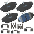 Bendix Premium SBM542 Semi-Metallic Front Brake Pads - Quiet, Reliable