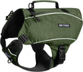 OneTigris Y-Shaped Dog Backpack with Handle and Pockets - Lightweight