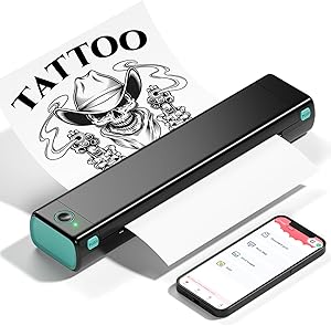 Itari M08F Wireless Tattoo Stencil Printer for Easy Printing