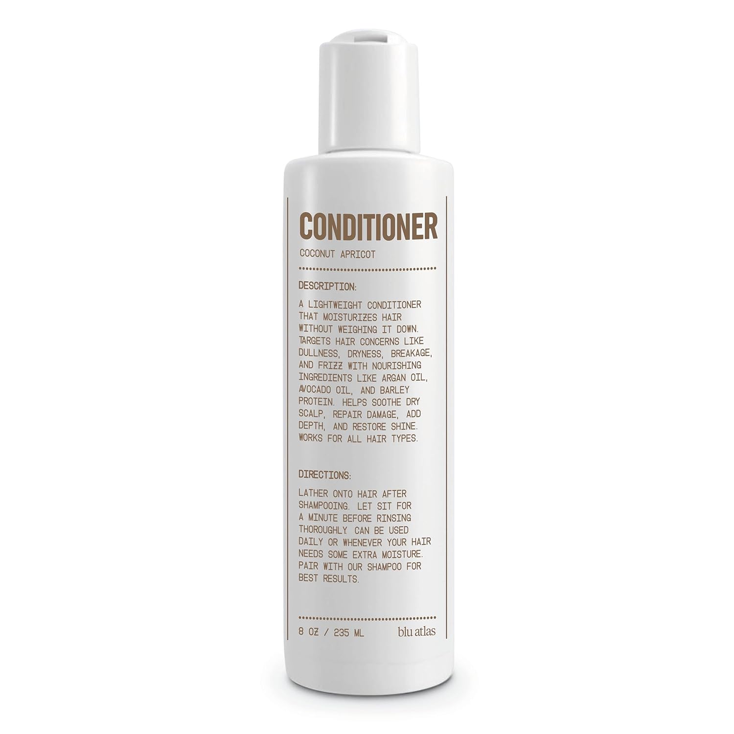 Blu Atlas Men's Natural Conditioner - Deep Moisture & Soothing Scalp