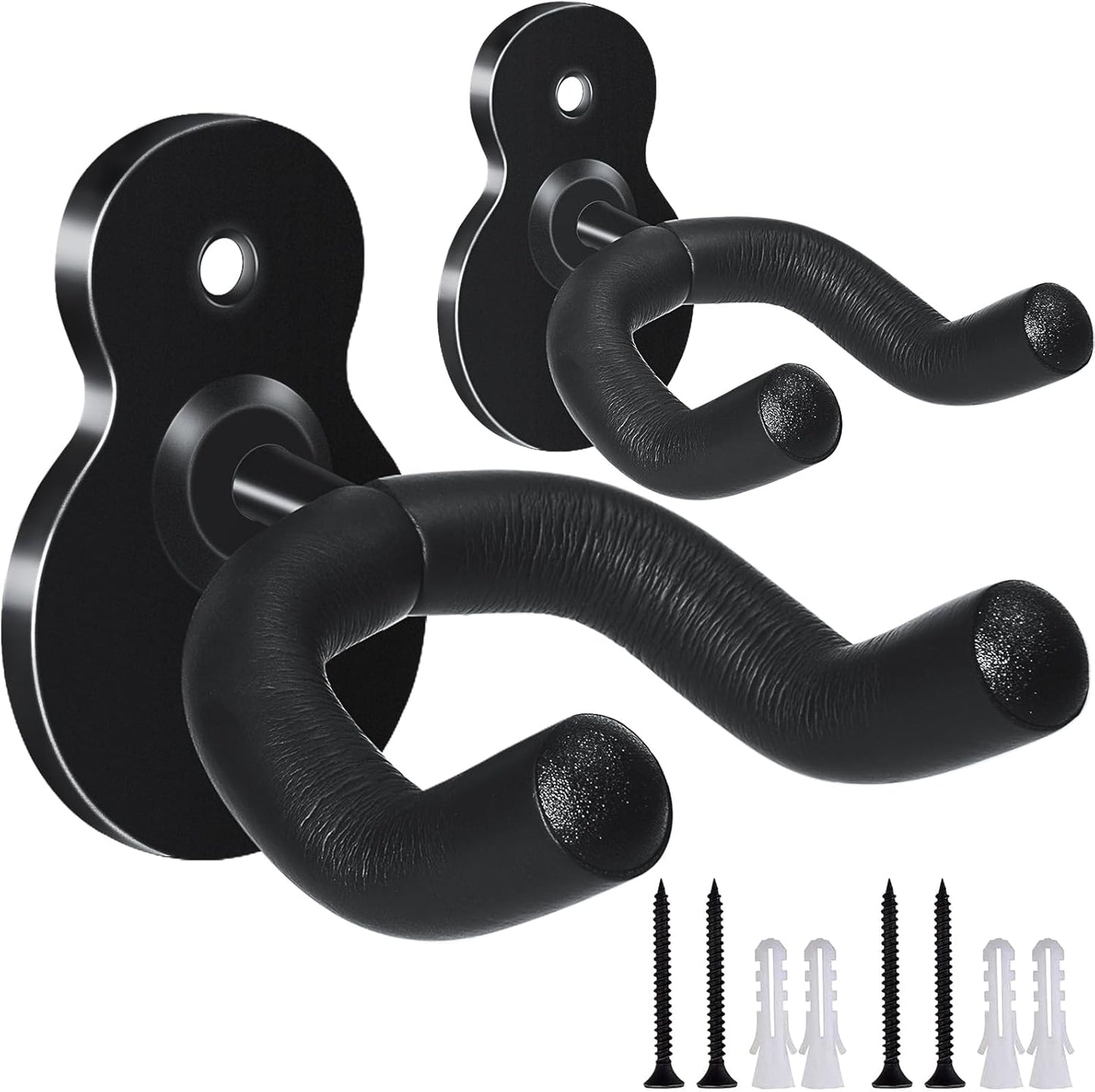LALAOKS Guitar Wall Mount Hooks - Securely Display Instruments