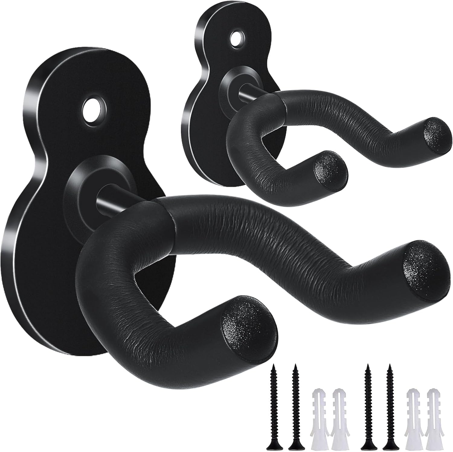 LALAOKS Guitar Wall Mount Hooks - Securely Display Instruments