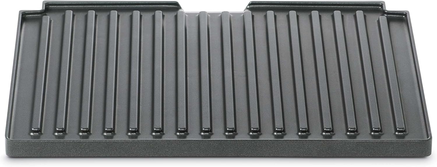 Breville Ribbed Plate for Perfect Grill Marks on Food