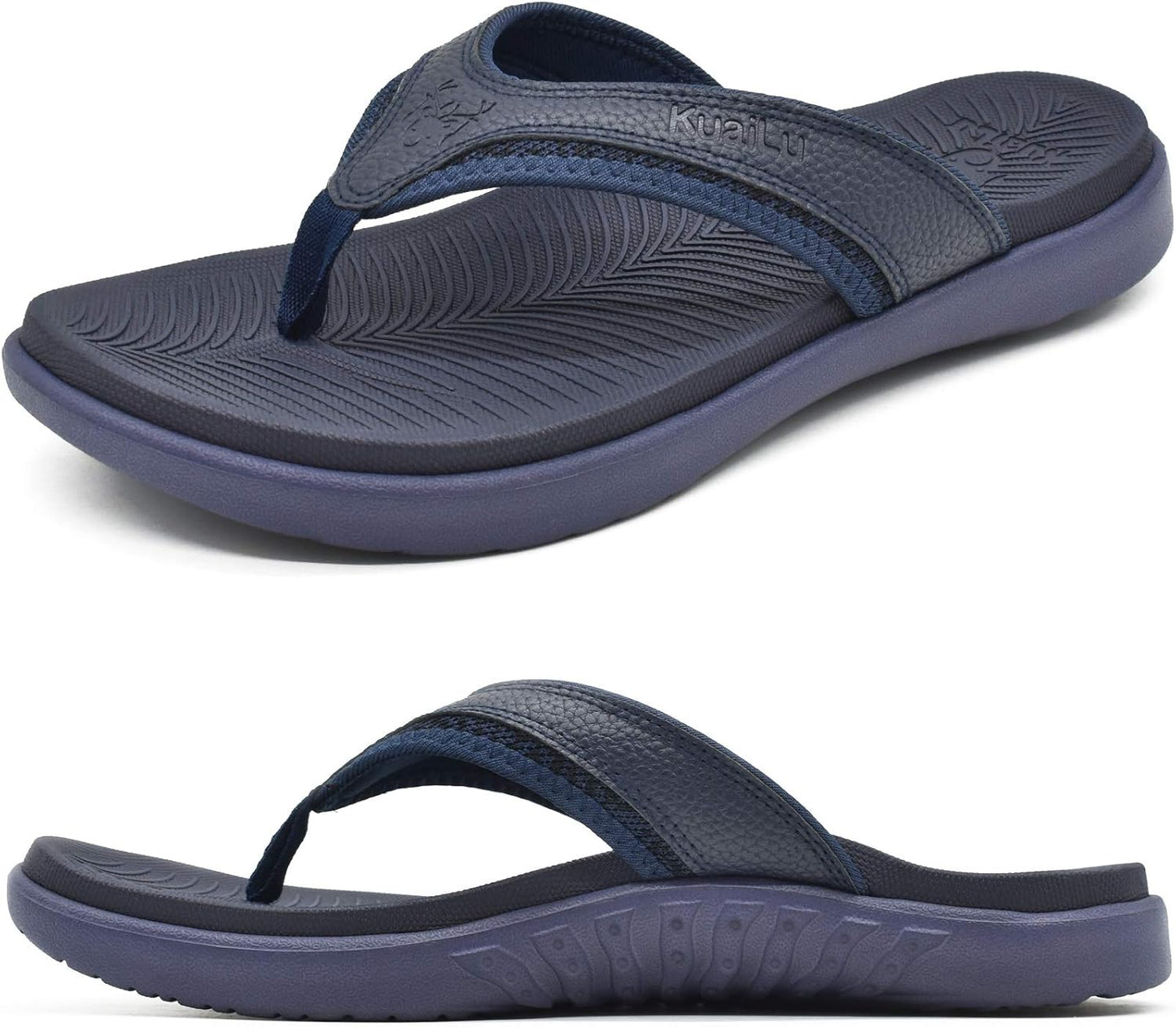 Comfort Orthotic Thong Sandals for Men with Arch Support