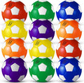 Libima 12 Pcs Soccer Balls Size 4 Bulk Pack - Bright Colors