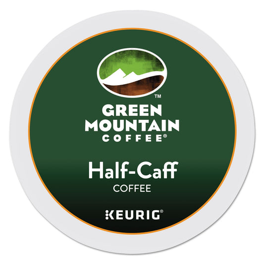 24ct Green Mountain Half Caff K-Cup Pods - Medium Roast