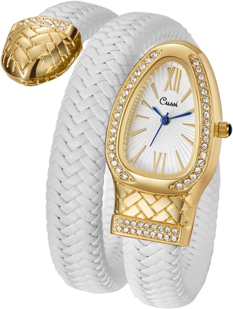 Luxurious Snake Cuff Watch - Timeless Elegance!