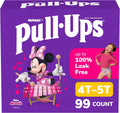Pull-Ups Girls' Potty Training Pants Size 4T-5T - 99 Count