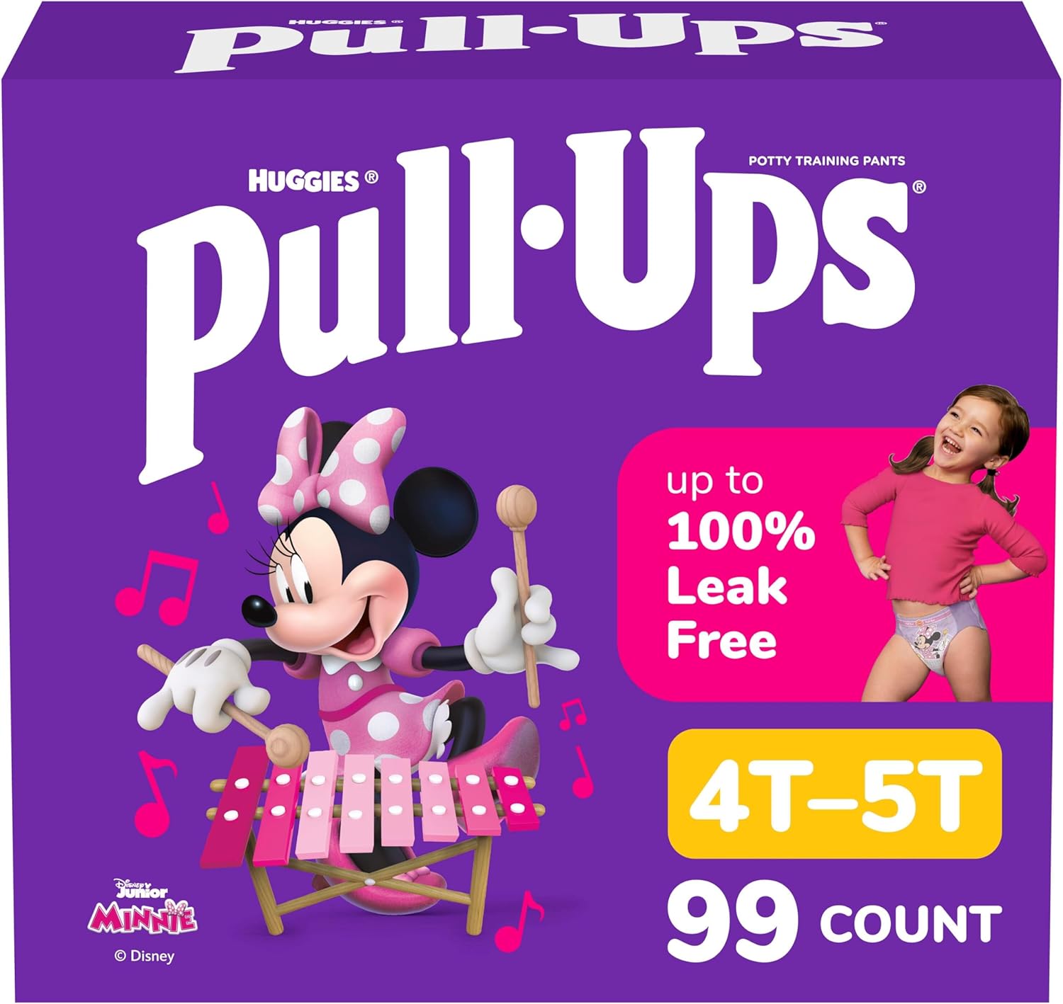 Pull-Ups Girls' Potty Training Pants for Confident Big Kids