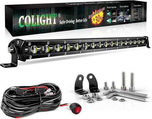 CO LIGHT 20 inch Slim LED Light Bar for Off Road Use