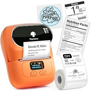 Phomemo M110 Mini Printer for Easy Labeling and Organization
