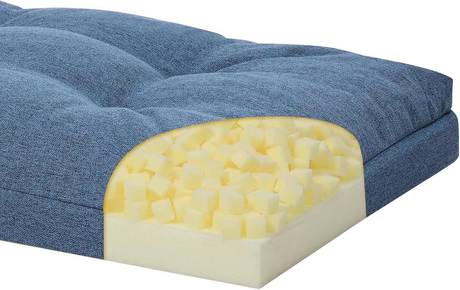 36 Inch Dual-Layer Memory Foam Bench Cushion for Comfort