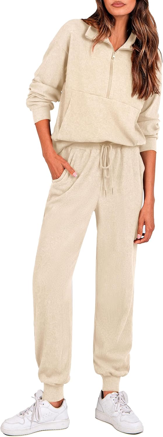 PRETTYGARDEN Women's Fall 2 Piece Lounge Sets for Comfort