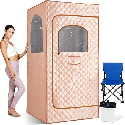 Portable Full Size Steam Sauna Kit - Ultimate Relaxation!