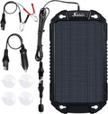Sunway Solar Car Battery Trickle Charger 12V 8.5W - Maintains Vehicle