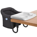 Evolur Clamp-On Comfort Table Chair in Navy - Travel Ready Clamp Seat