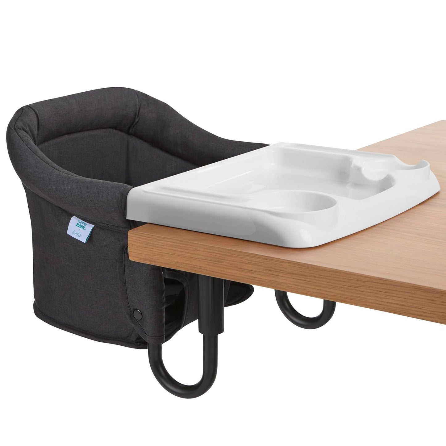 Evolur Clamp-On Comfort Table Chair for Easy Meals Anywhere