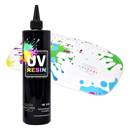 Counter Culture DIY Clear UV Resin Bundle with 24W Lamp