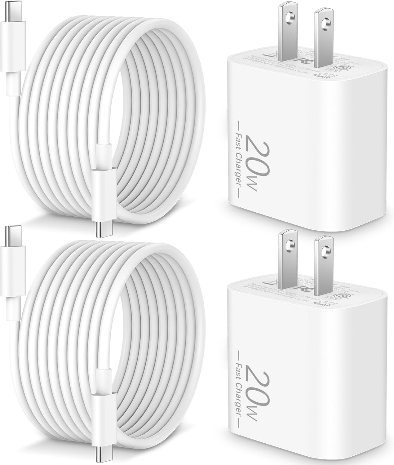 Quick Charge Your Apple Devices with 20W Fast Charger Bundle!