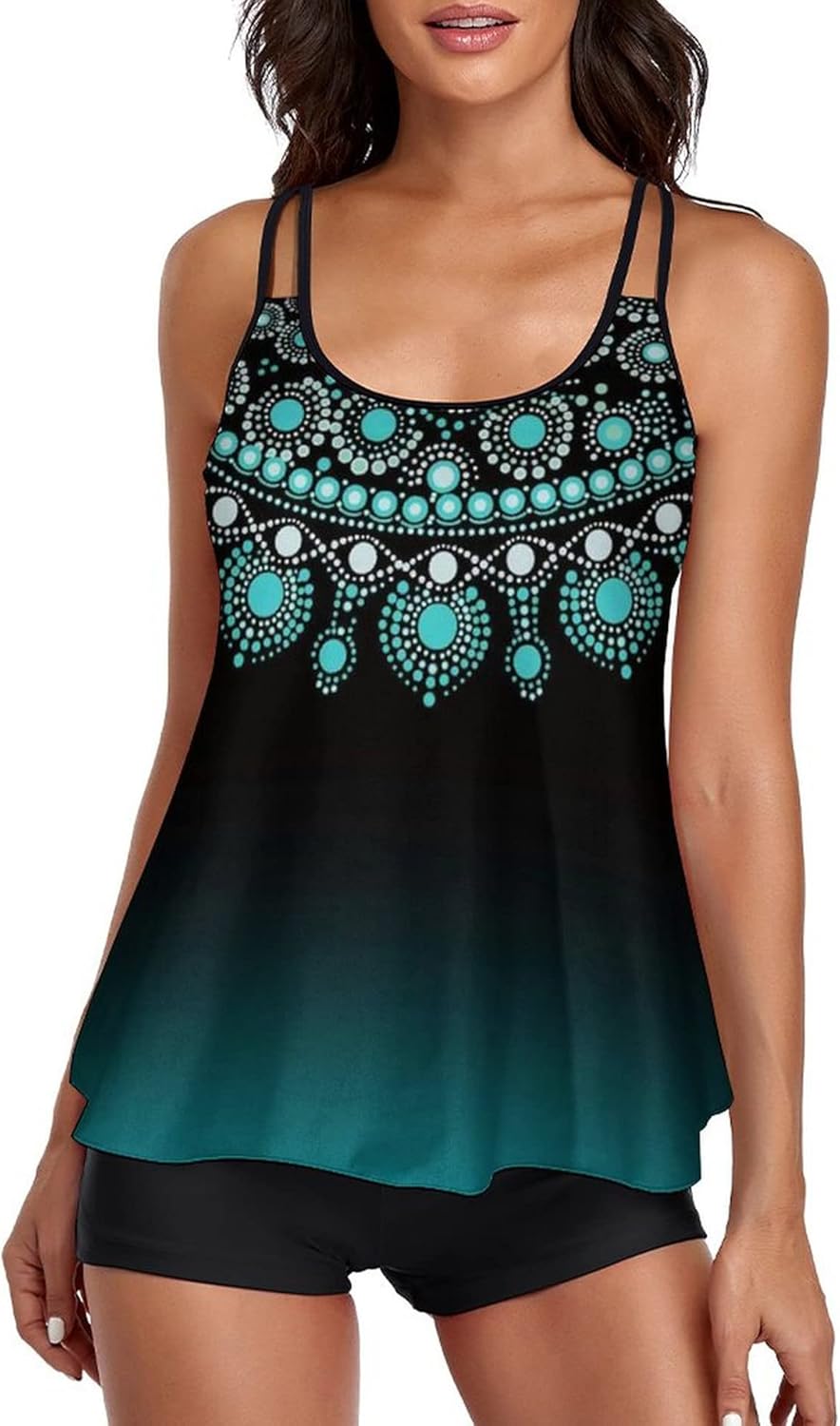 Urchics Womens Tankini Swimsuits with Tummy Control and Style