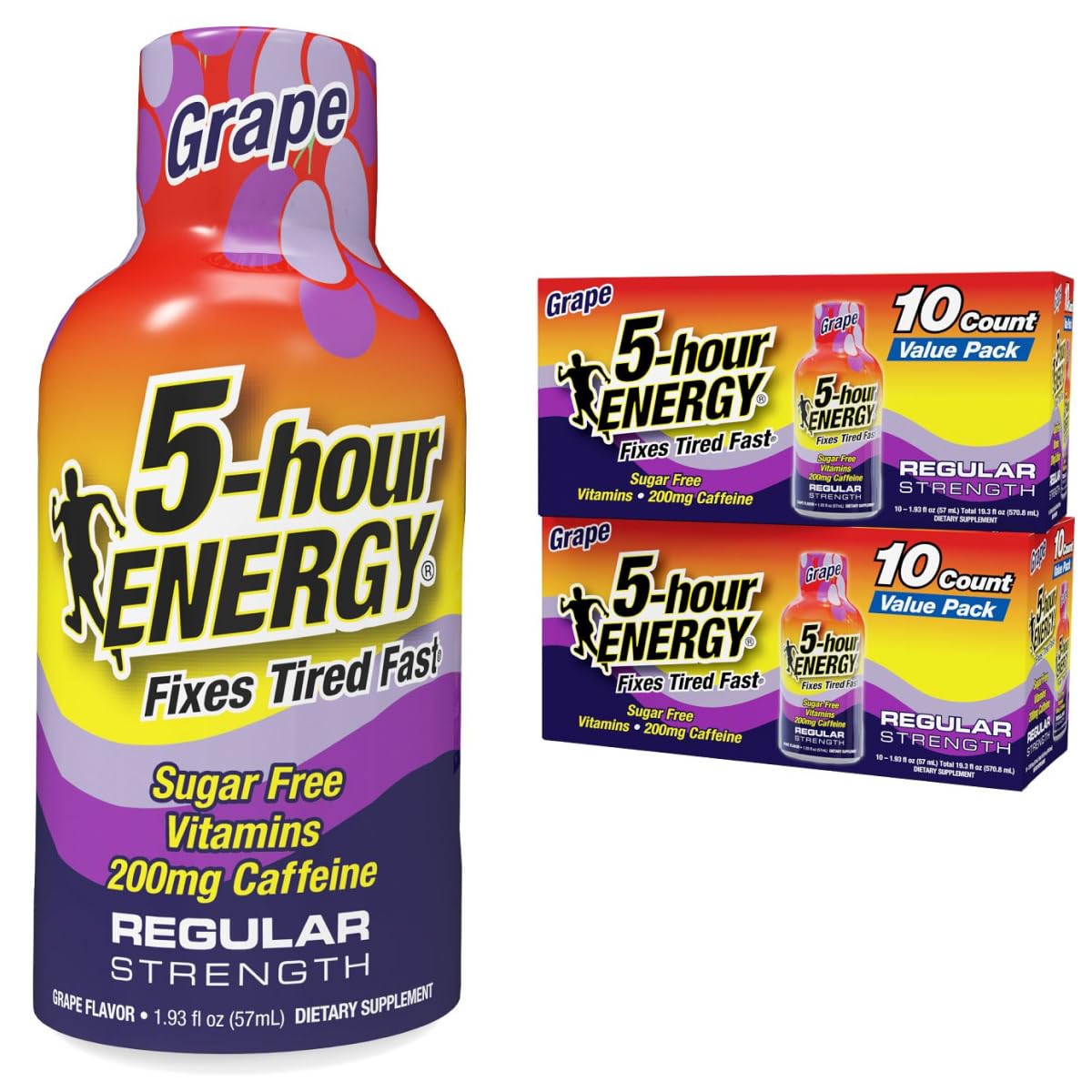 5-hour ENERGY Regular Strength Energy Shot 20-Pack for Boost