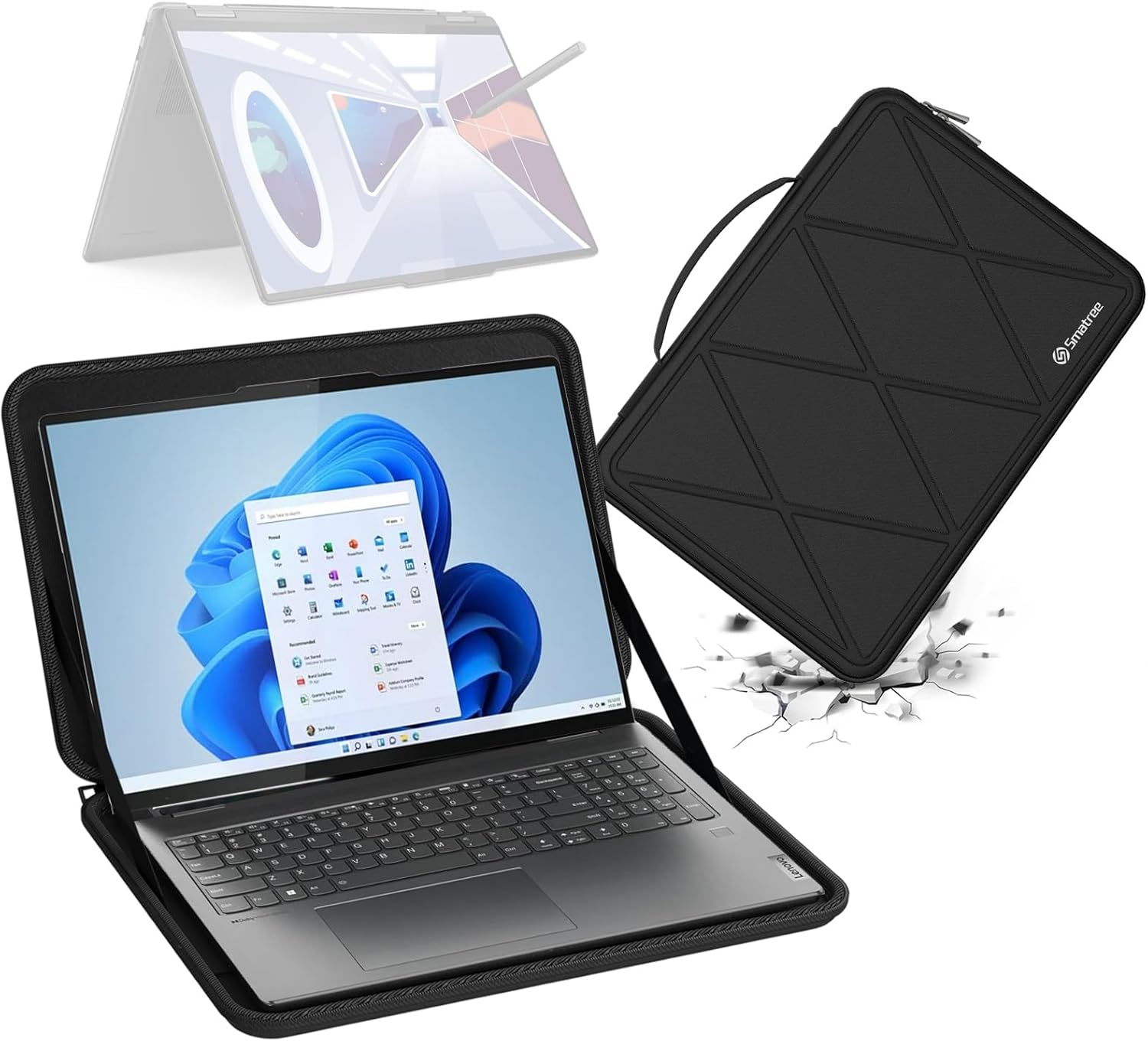 Smatree Hard EVA Protective Sleeve Case for 16 inch Laptops