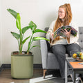 Self Watering Pots for Indoor Plants with Water Gauge Feature