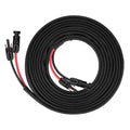 30FT 10AWG Solar Panel Extension Cable with Male and Female Connectors