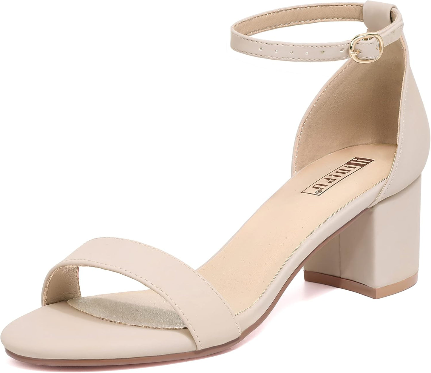 IDIFU Women's Cookie-LO Low Block Heels Chunky Sandals Review