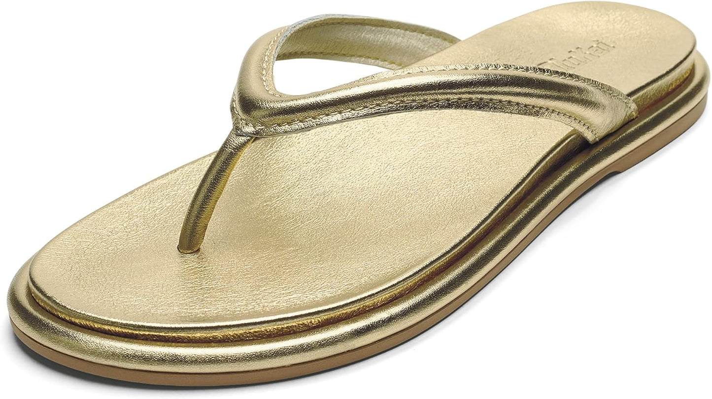 OLUKAI Tiare Women's Leather Beach Sandals - All-Day Comfort
