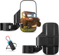 KEMIMOTO UTV Side Mirrors for Polaris Ranger and Can-Am Vehicles