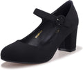 IDIFU Women's Candy Dress Mary Jane Pumps - Comfortable (Style M742)
