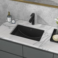 Undermount Bathroom Sink 21 x 15 in Rectangular Vessel Sink - Clean
