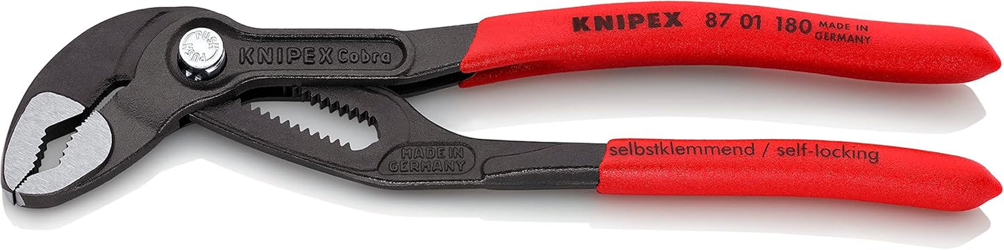 KNIPEX 7-1/4-Inch Cobra Pliers with Self-Locking Feature