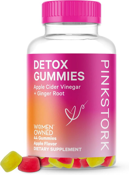 Pink Stork ACV Detox Gummies - Debloat & Revitalize