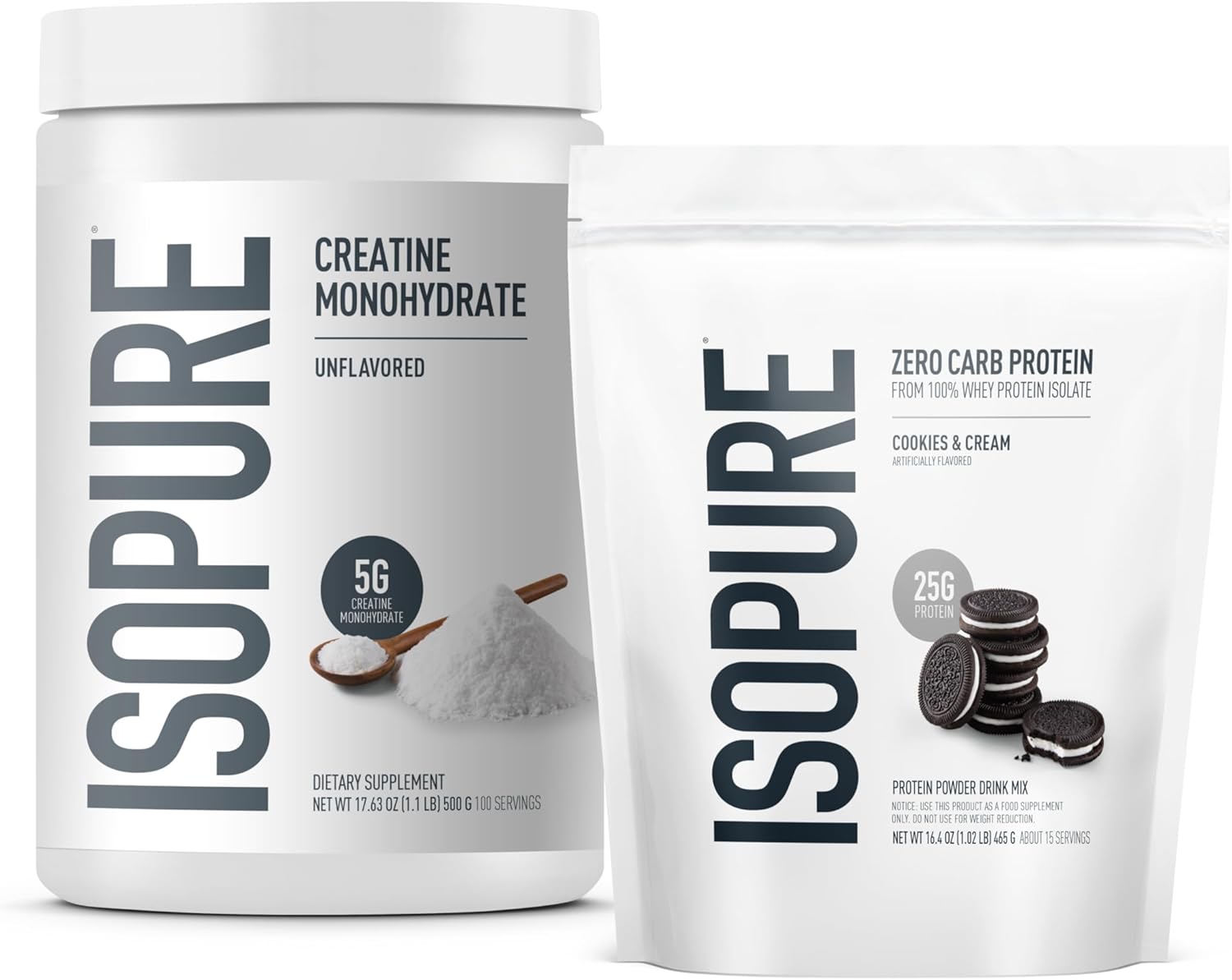Isopure Zero Carb Whey Isolate Protein & Creatine Bundle Review