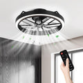 Low Profile Ceiling Fan with Lights 20in - Quiet 36W LED, Remote