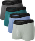 BAMBOO COOL Mens Trunks Underwear Performance Breathable (Style 9N2Z)
